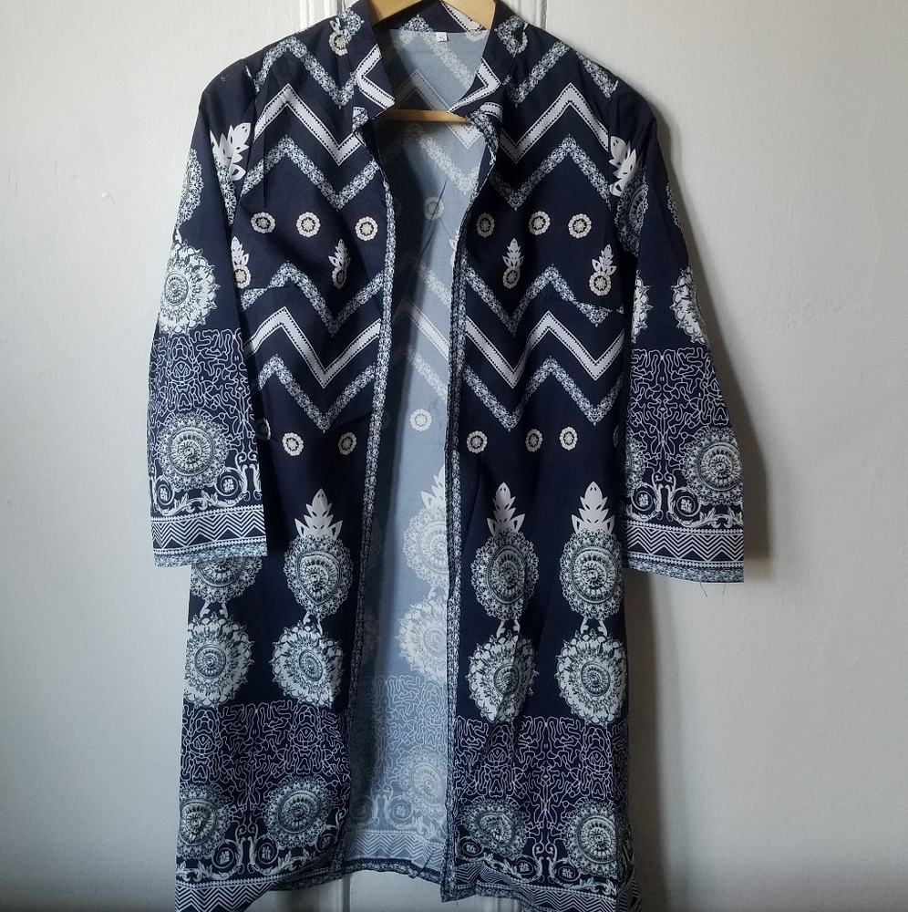 Intricate Light Kimono